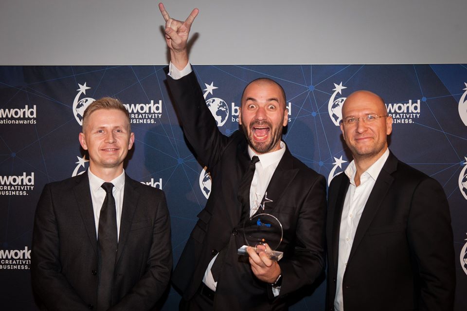 Ивент-агенство Slupsky на вручении премии Best Event Award World